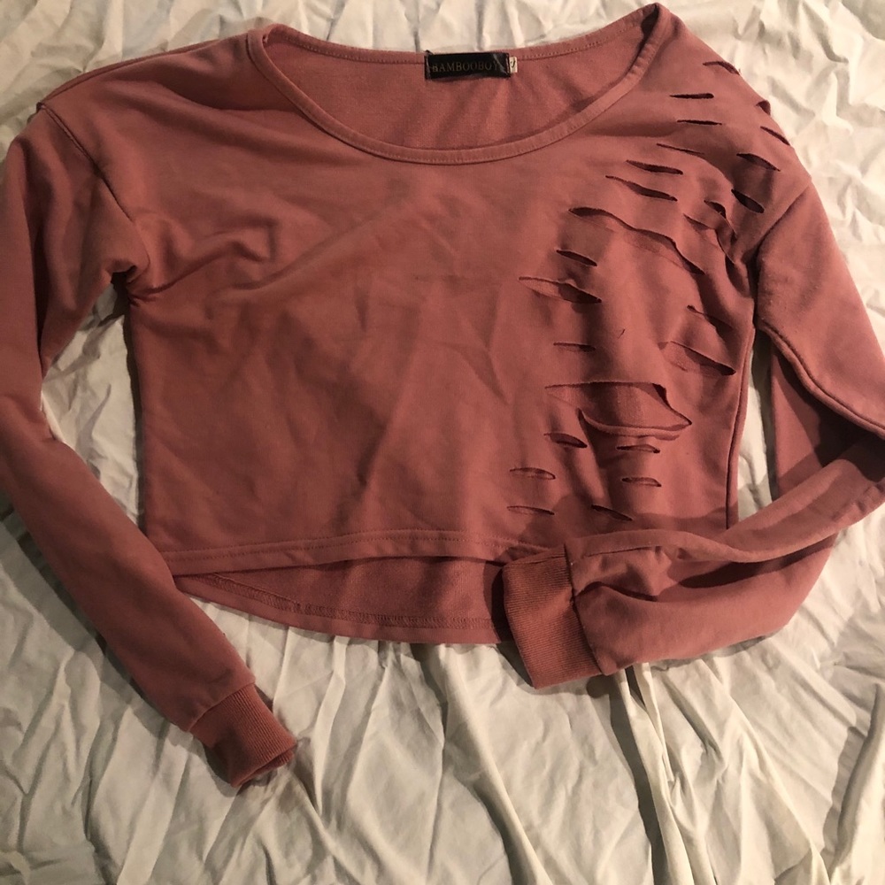 BambooBoy Ripped Sweater - Small